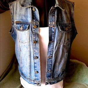 vintage Calvin Klein jean vest